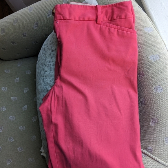 TALBOTS PINK WOMEN'S THE PERFECT CROP STRAIGHT LEG PANTS SIZE 4 - Picture 3 of 15